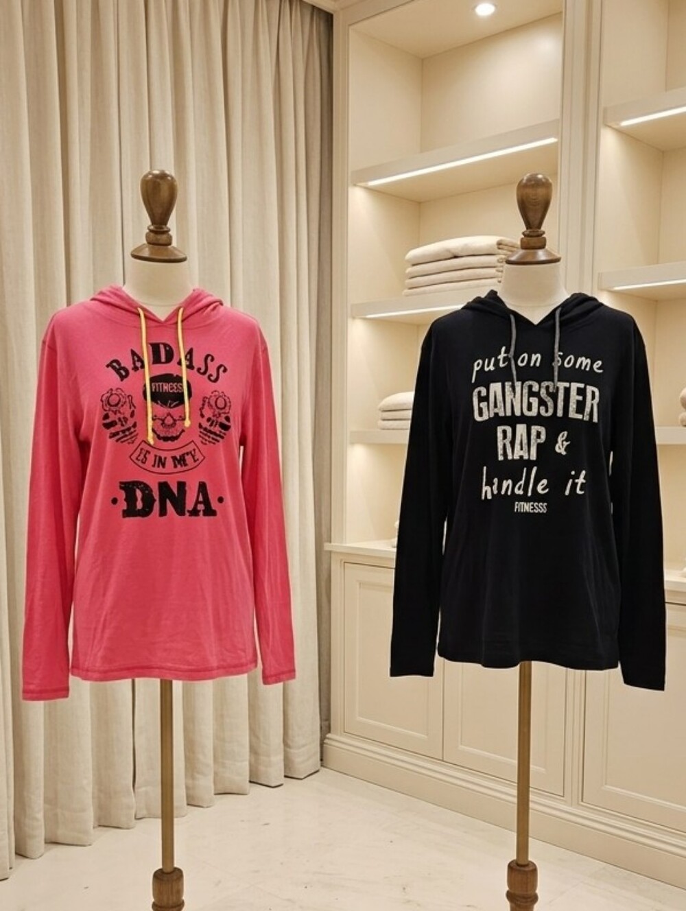 Bundle of 2 Graphic Hoodie T-Shirts Size XL | Anvil